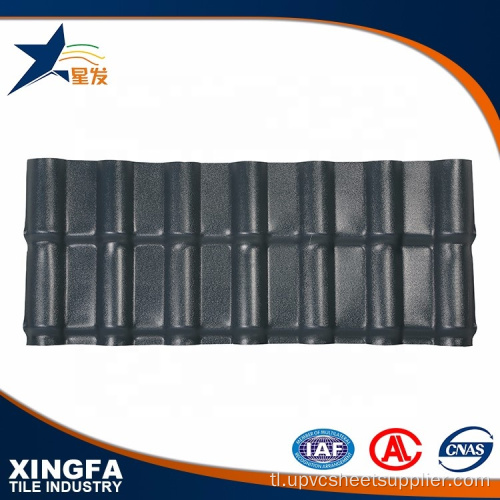 PVC Roofing Ridge Tile Fire Resistance para sa Renovation